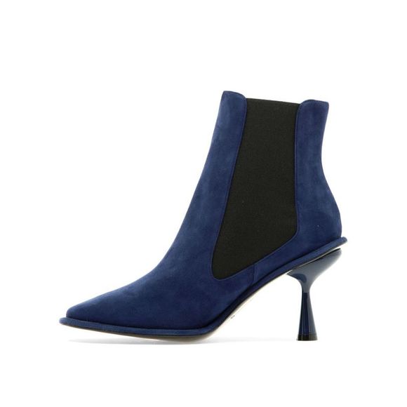 Pierre Hardy Women's Blue Ankle Boots - Picture 3 of 5